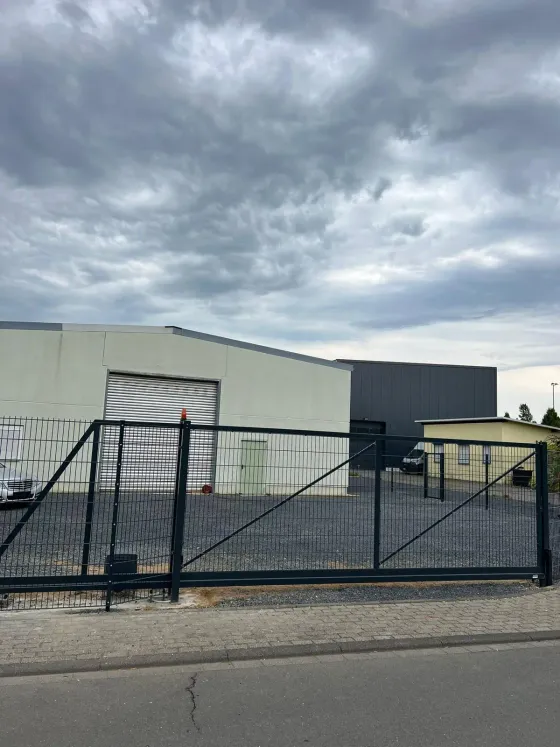 Industriezaun in Großrudestedt - fachgerechte Ausführung vor Ort